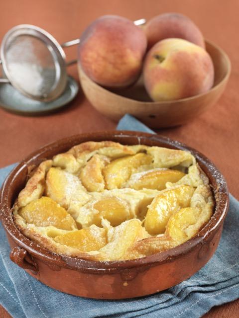 Clafoutis aux pêches Clafoutis aux pêches